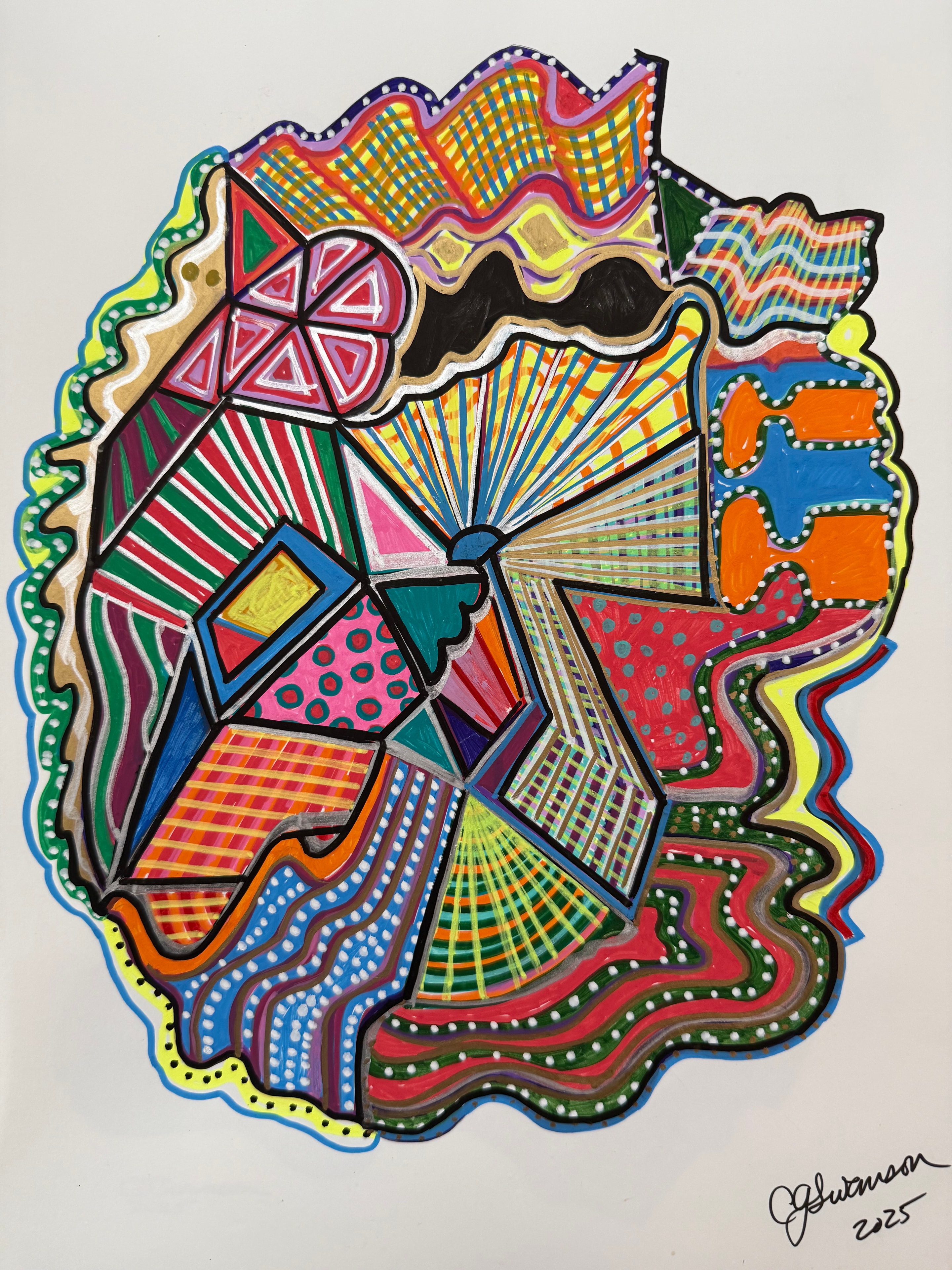 Path of Color and Pattern No. 9